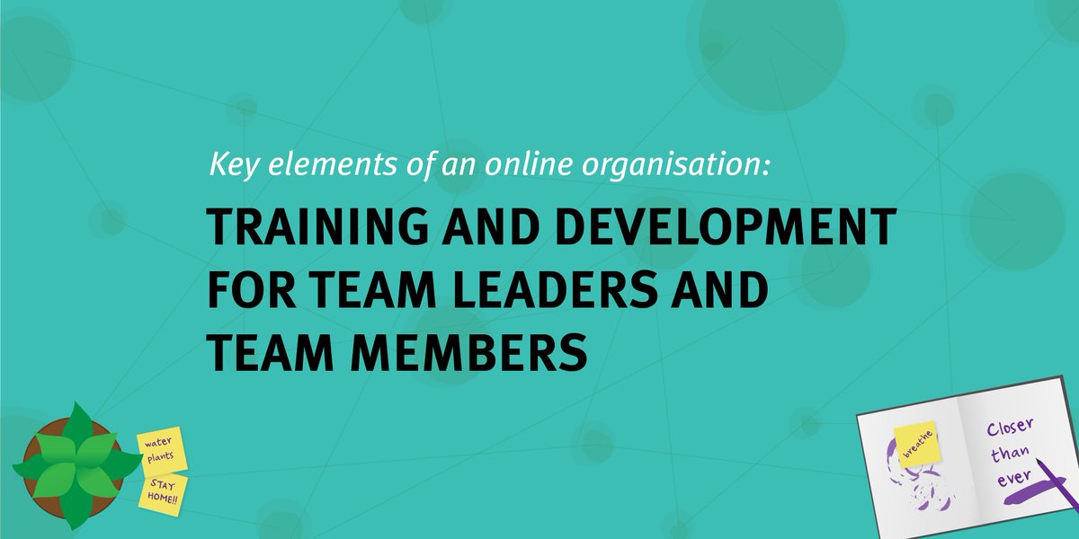 Ongoing training for team leaders and members helps with the development of useful skills. It also nurtures growth and communication. #RemoteWorking