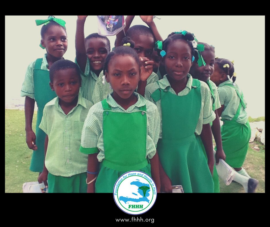 HaitiHealthOrg's tweet photo. FHHH believes a child should not stop going to school because he needs to work. This is why we support the education of Haiti's children. Donate today: https://t.co/ssfKJrXLzS
#fhhh #healthcareforall https://t.co/GaHI9OHz9z