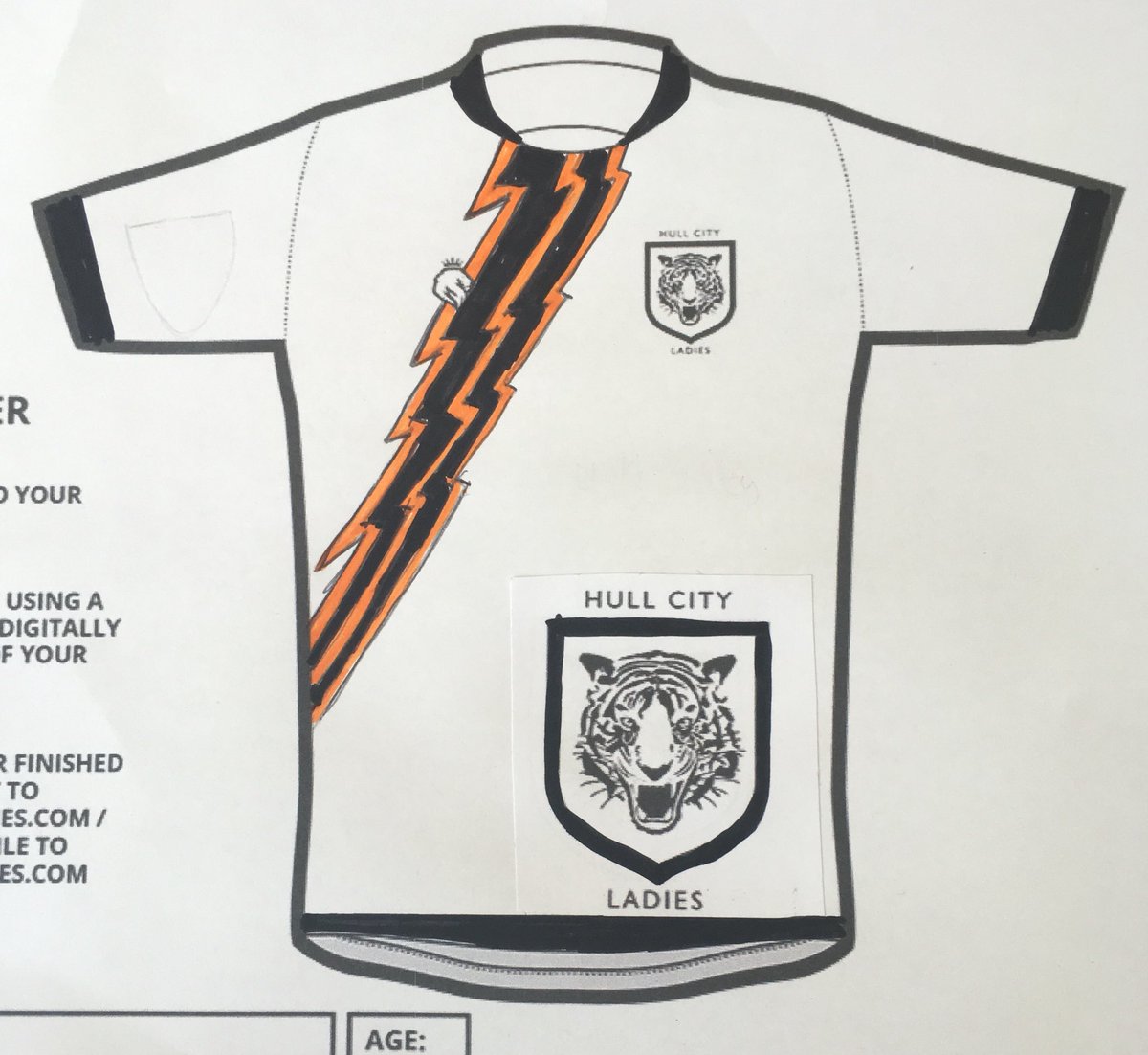 SpringCottagePS's tweet image. A design by Evie in #springcottage5L @HullCityLFC