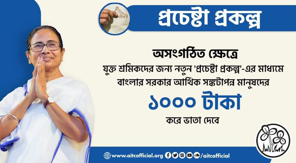 Shuvankar1997's tweet photo. #SatyAtHomeSaveLives #COVID19 #BanglarGorboMamata #PROCHESTA https://t.co/kL4T6qNVoK