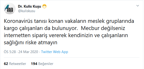 Alkan71's tweet photo. #KargoÇalışanları
#KargocularRiskAltında
#Kargocular
#KargoŞirketlerideKapatılsın
#OnlineAlışVeriş
#KoronaVirüsü
#coronaturkiye https://t.co/lY0EuLHL5w