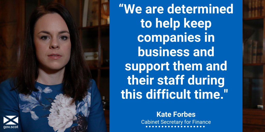 scotgoveconomy's tweet image. £1 billion Business Support Fund opens today.

Small businesses as well as hospitality, leisure and retail business can now apply for grants to help them deal with the impact of the #coronavirus (#COVIDー19 ) outbreak. 

Find out more➡️bit.ly/Business_Suppo…