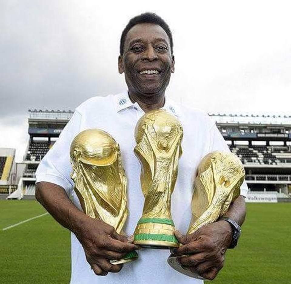 Let's start with Pele.Reasons why Pele is considered a GOAT candidate:-(1) He scored 757 goals(2) He won 3 World Ups