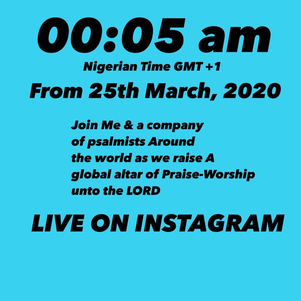 Nathaniel Bassey Our Praise Can Alter The Atmosphere David Built An Altar There To The Lord And Sacrificed Burnt Offerings And Peace Offerings And The Lord Answered His Prayer