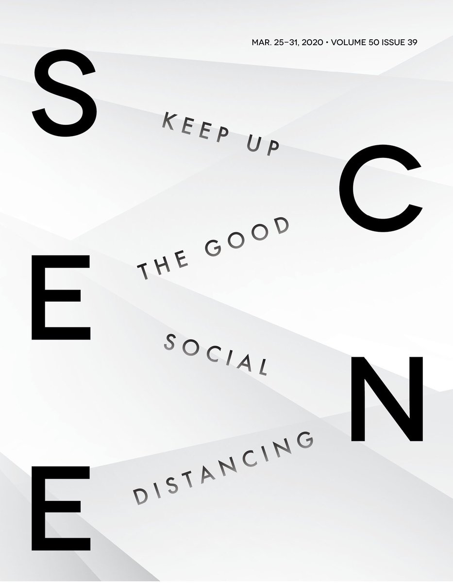 ClevelandScene's tweet photo. “Keep up the good social distancing.”
Continue to follow our coverage of the Coronavirus outbreak at https://t.co/6kLv9kzbB8.
#SceneCover https://t.co/YqQs0qRRwU