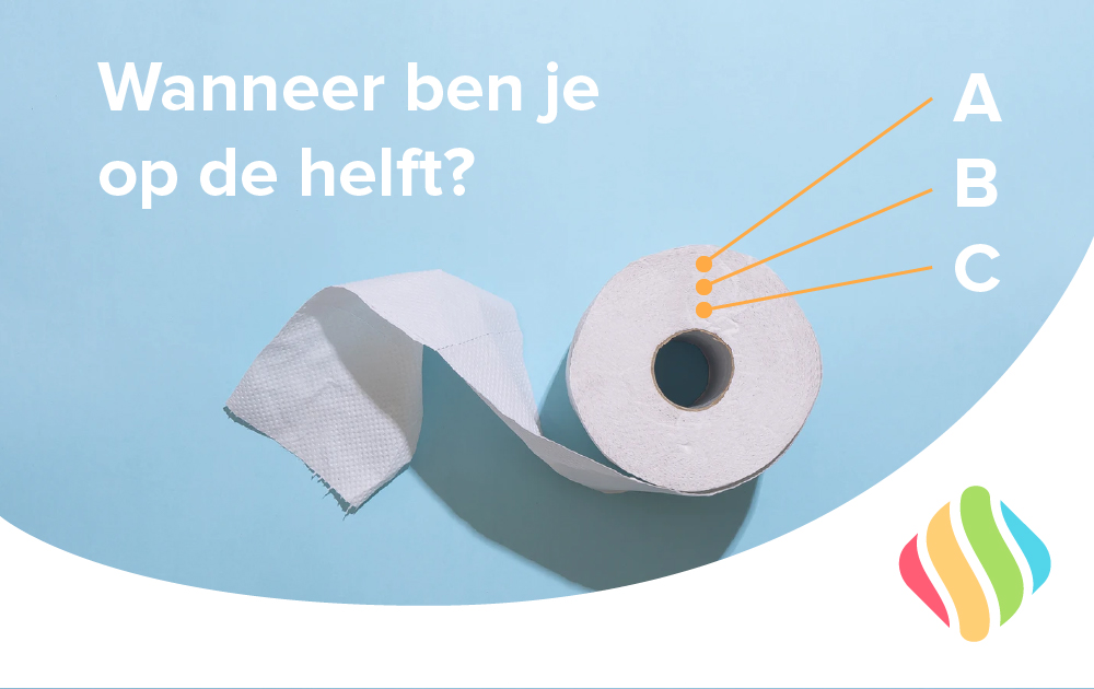 Studyflow's tweet image. Je kunt natuurlijk velletjes tellen, maar je kan het ook uitrekenen! Wanneer denken jouw leerlingen dat ze op de helft zijn?