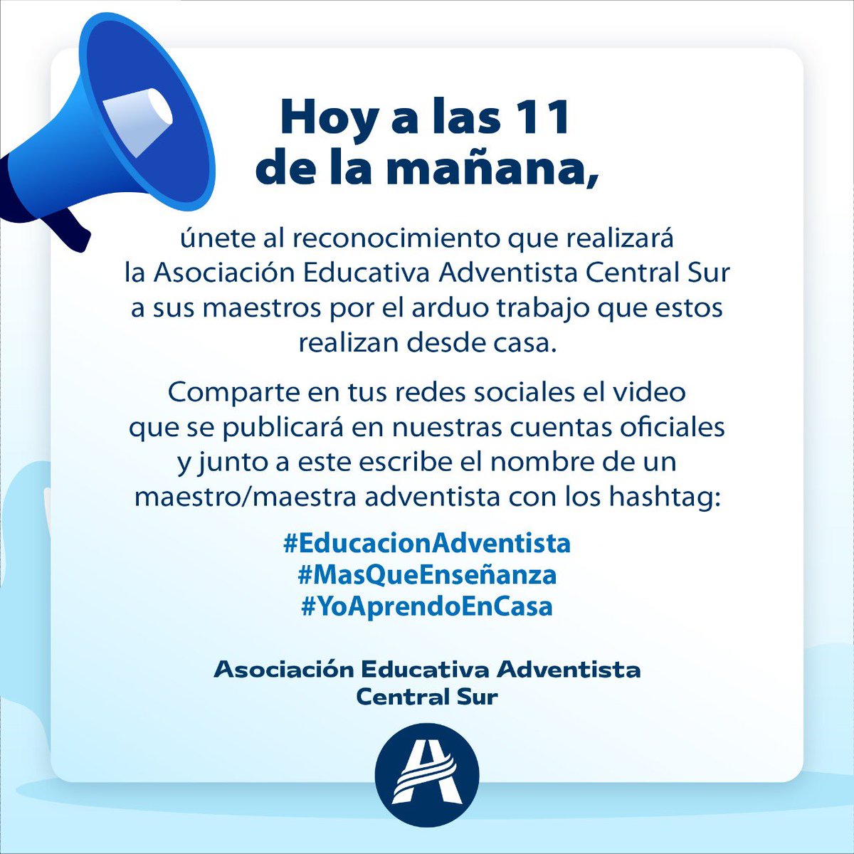 #EducaciónAdventista
#MasQueEnseñanza
#YoAprendoEnCasa