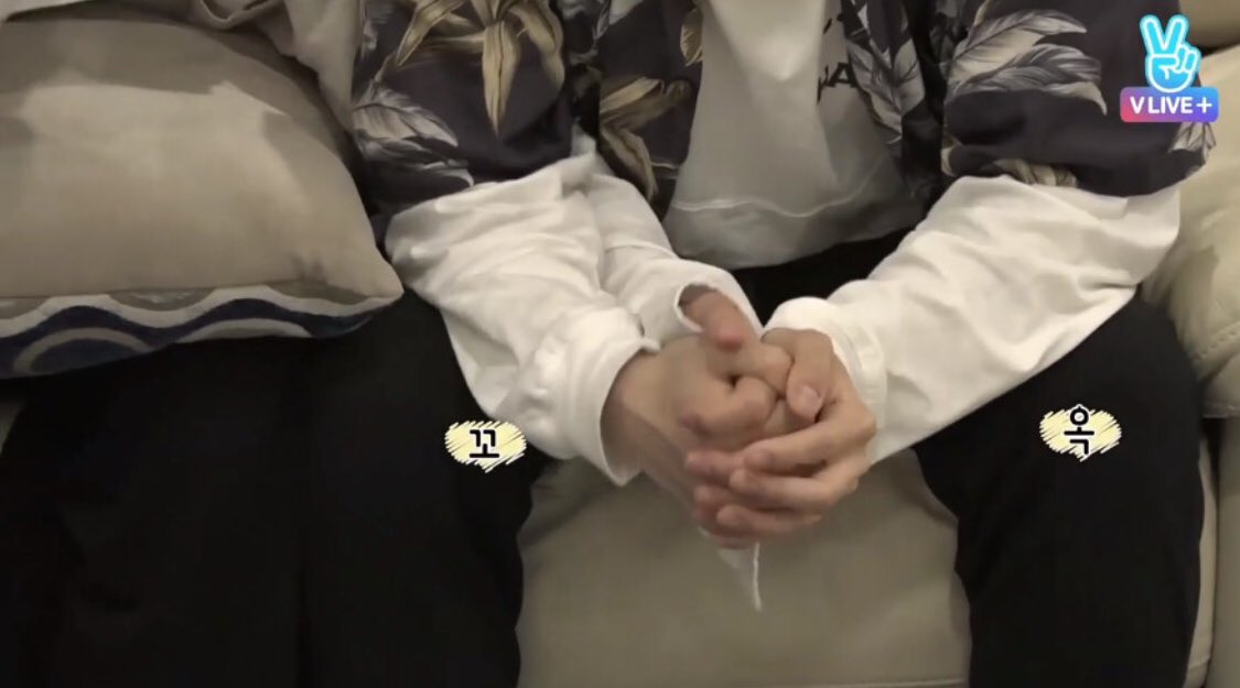 hand holding team taegi doing different types of hand holding [a thread]