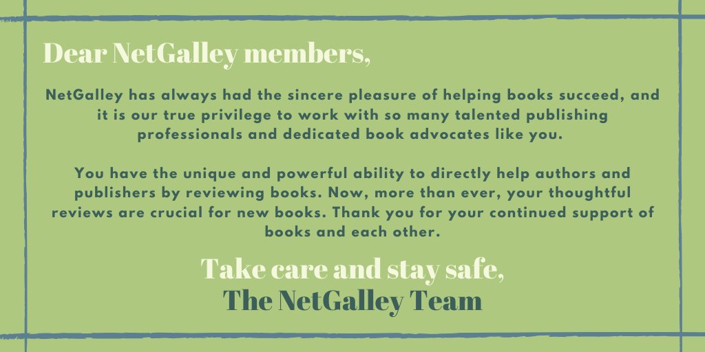 NetGalley's tweet photo. https://t.co/tnHaWI3STT