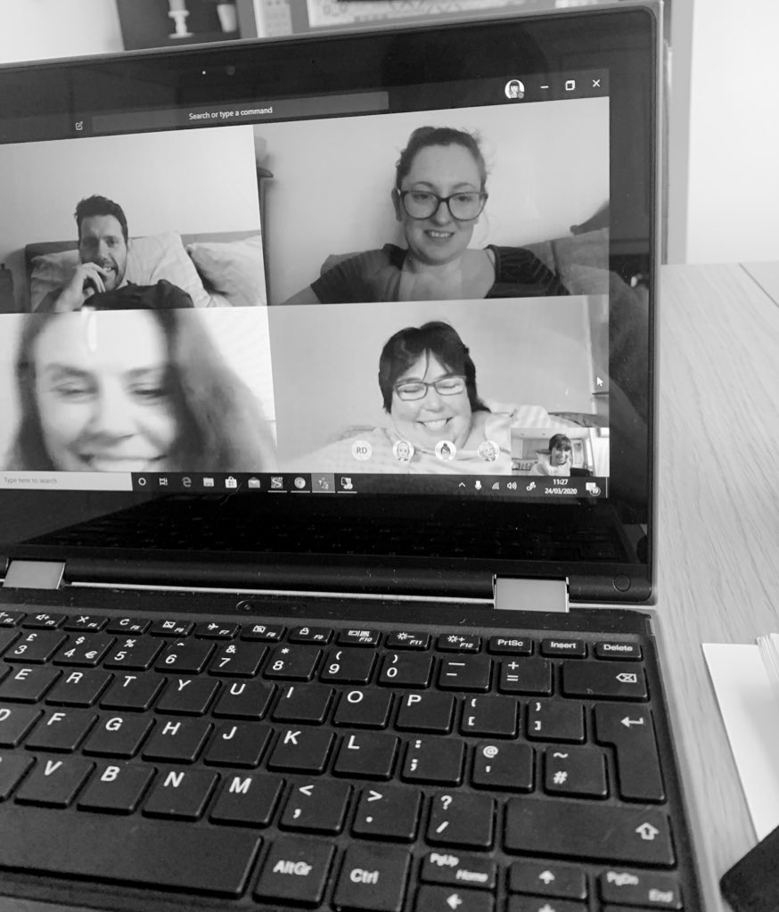 Lucy_TRO's tweet image. Positive day of #pcpreviews and great to see students using @MicrosoftTeams Video Chat to hold the reviews, plus always good to catch up with our student’s families 👋🏼 Also daily communication with the #ALN dream team always makes my day 🙌🏼🤩 #WFH