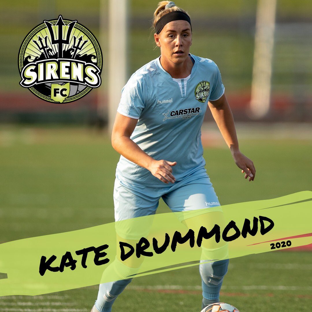 Cincinnati Sirens FC on Twitter: "🚨 2020 Announcement 🚨 Entering her 4th year with @CinSirensFC, nothing makes us happier than seeing Kate Drummond return for the 2️⃣0️⃣2️⃣0️⃣ season! An All-American at