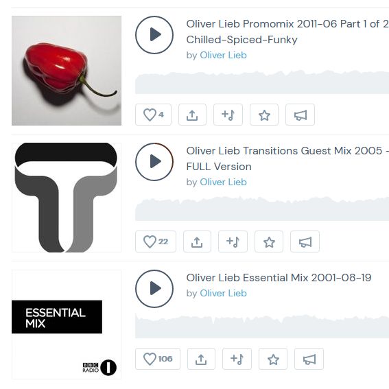 for the music 😍lovers😍...on my Mixcloud profile I have 43 of my DJ mixes and podcasts including a Radio 1 Essential Mix vinyl set from Aug 2001 and a Transitions guest mix from 2005.  
check it out and browse through the time...
mixcloud.com/OliverLieb/
#techno #technomusic