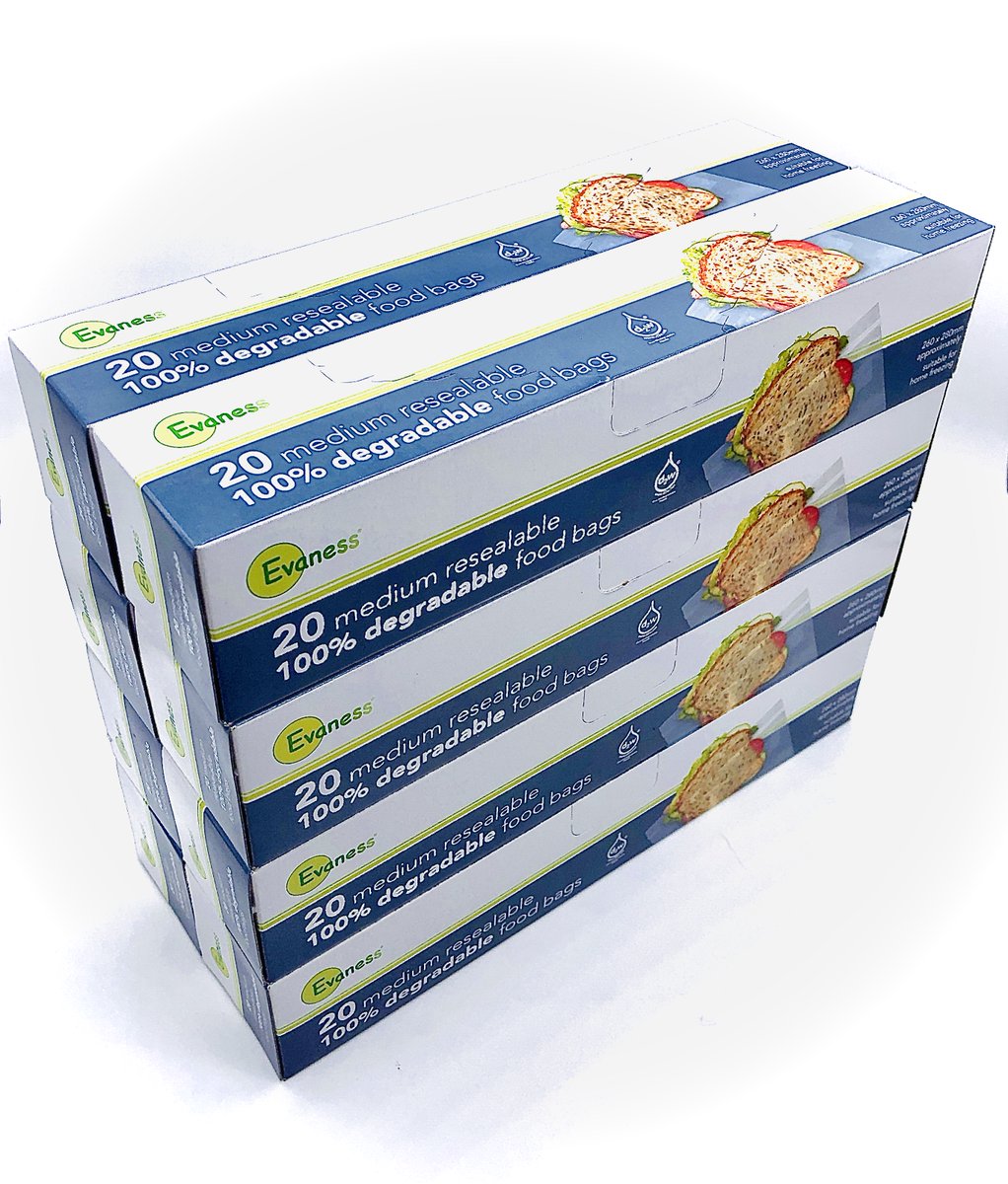 Propzoouk's tweet image. Need Freezer/Food Bags during this crisis?

The Evaness Degradable Medium size bags with grip seal are back in stock. Order from Amazon now for a quick delivery. 160 Bags for £19.98.  Click link below.

 amazon.co.uk/dp/B0869N9PJR/…