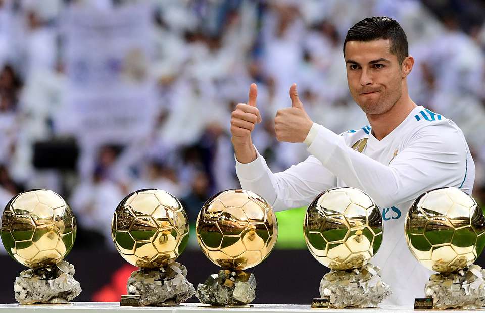 1) Individual awardsMessi:- 6 Bd'Or awards, 6 golden boots, 2 UEFA POTY, 1 The Best FIFA Men's Player, 1 FIFA world POTYTotal - 16Ronaldo:- 5 Bd'Or awards, 4 golden boots, 3 UEFA POTY, 2 The Best FIFA Men's Player, 1 FIFA world POTYTotal - 15