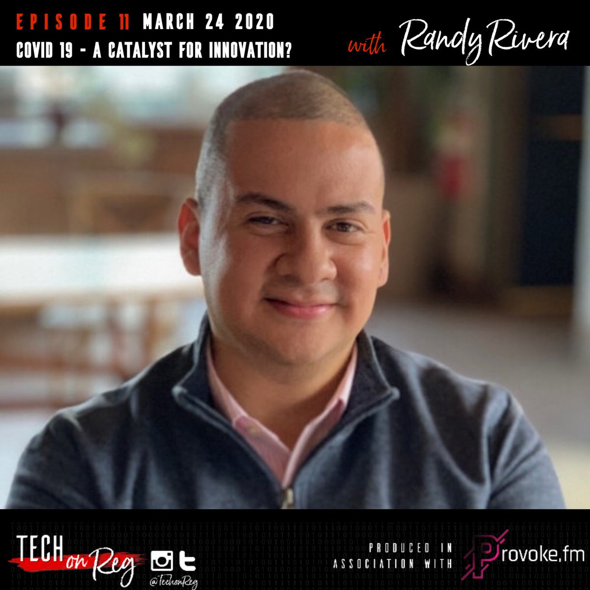 PROVOKE.FM Fintech Podcast Network (@provokecast) on Twitter photo OUT NOW
PODCAST <a href="/TechonReg/">TechonReg</a> (EP. 11)
<a href="/DaraTarkowski/">Dara Tarkowski</a> hosts <a href="/_randyrivera/">Randy Rivera 🇩🇴🇺🇸👨🏽💻</a> <a href="/FinTExChicago/">FinTExChicago</a>, to discuss the changes happening around us, how the #Fintech Ecosystem is responding (& helping), & whether #COVID-19 will be a catalyst for #innovation.
listen🎙here: bit.ly/39eZjug OUT NOW
PODCAST <a href="/TechonReg/">TechonReg</a> (EP. 11)
<a href="/DaraTarkowski/">Dara Tarkowski</a> hosts <a href="/_randyrivera/">Randy Rivera 🇩🇴🇺🇸👨🏽💻</a> <a href="/FinTExChicago/">FinTExChicago</a>, to discuss the changes happening around us, how the #Fintech Ecosystem is responding (& helping), & whether #COVID-19 will be a catalyst for #innovation.
listen🎙here: bit.ly/39eZjug
