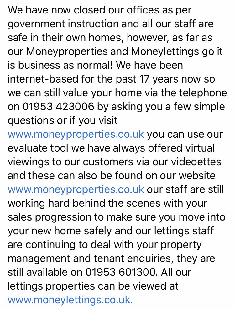 moneyproperties's tweet photo. #coronavirusuk https://t.co/Z5j5GzSYB7