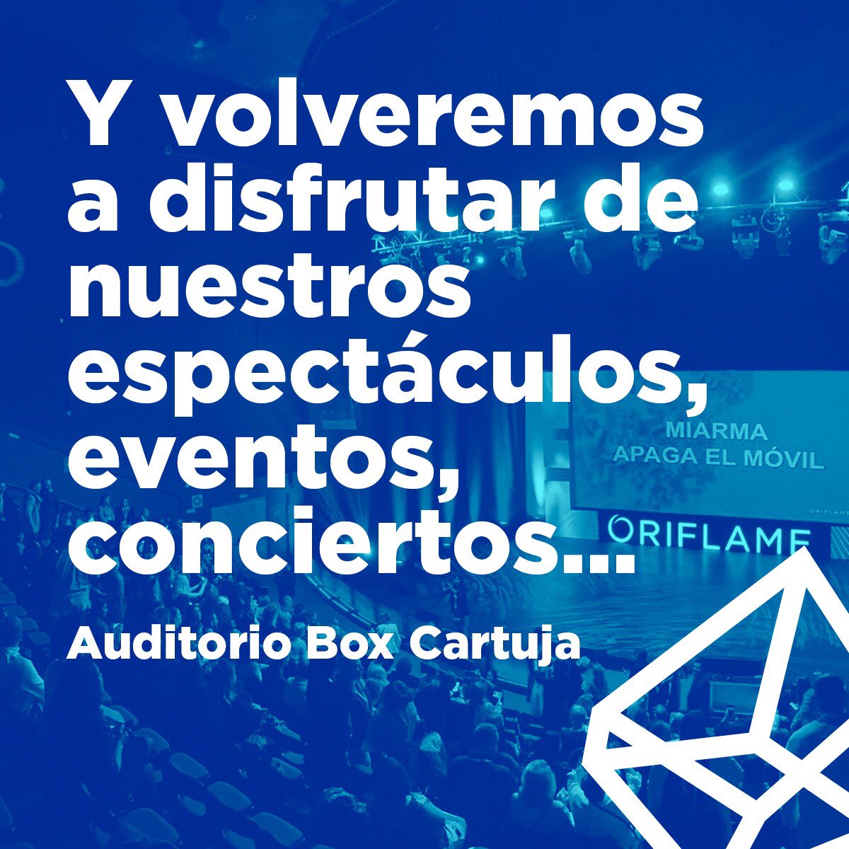 Todo y más en Auditorio Box Cartuja.

Todo saldrá bien ✨

#QuédateEnCasa