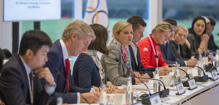 IOC Athletes' Commission statement regarding the postponement of the Olympic Games <a href="/Tokyo2020/">#Tokyo2020</a>. 

Read here 👉
olympic.org/athlete365/voi…

#StayStrong #StaySafe #StayHealthy