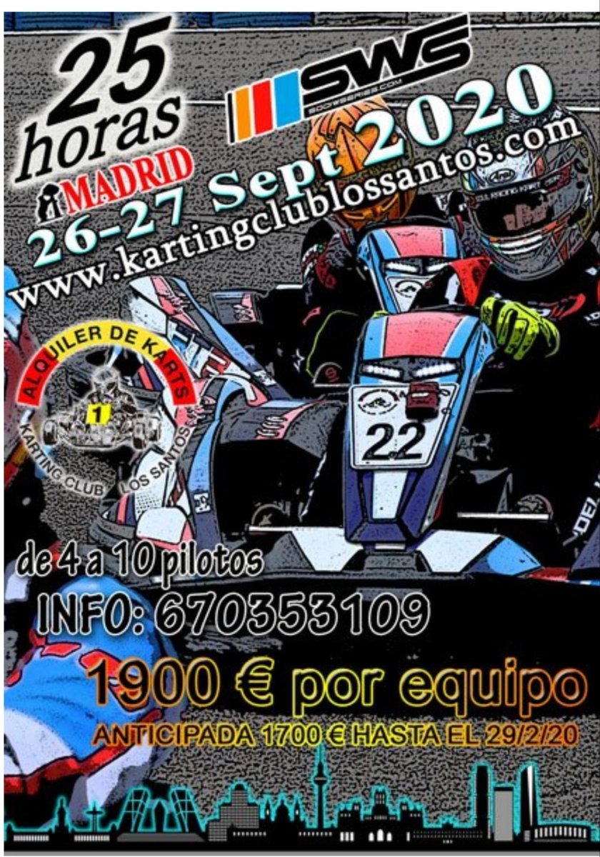 Hoy queremos recordaros algo que nos tiene muy emocionados y que además es el mejor evento del año!!! Ya que en marzo no nos vamos a ver, esperamos que en septiembre si!!!! #CARRERA25HORAS!!!!