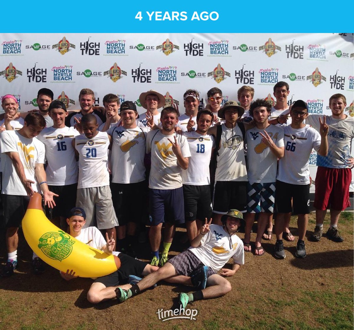 What an incredible week. We started slow... won 5 in a row with 4 on universe to take second to Stevens Tech. #BANANA ⁦<a href="/HTideUltimate/">High Tide Ultimate</a>⁩