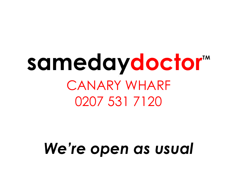 SameDayDocCW's tweet photo. Samedaydoctor is open as usual and we offer telephone consultations for those staying at home. Call us on 0207 531 7120 to arrange your consultation today.

#samedaydoctor #telephoneconsultation #stayathomeLondon #CanaryWharfGP #privatedoctor #privateGPCanaryWharf https://t.co/y1sAudqnHs