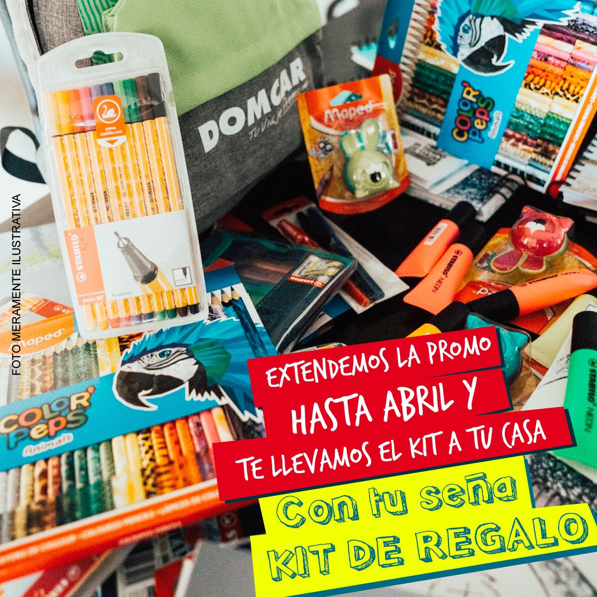 domcaruy's tweet photo. 🔥Extendemos la Promo 🔥 Tu última oportunidad de llevarte este Kit es ahora y te lo llevamos a tu casa, GRATIS! Contáctate por nuestros teléfonos o redes sociales!  #domcar https://t.co/OdZgntdJnI