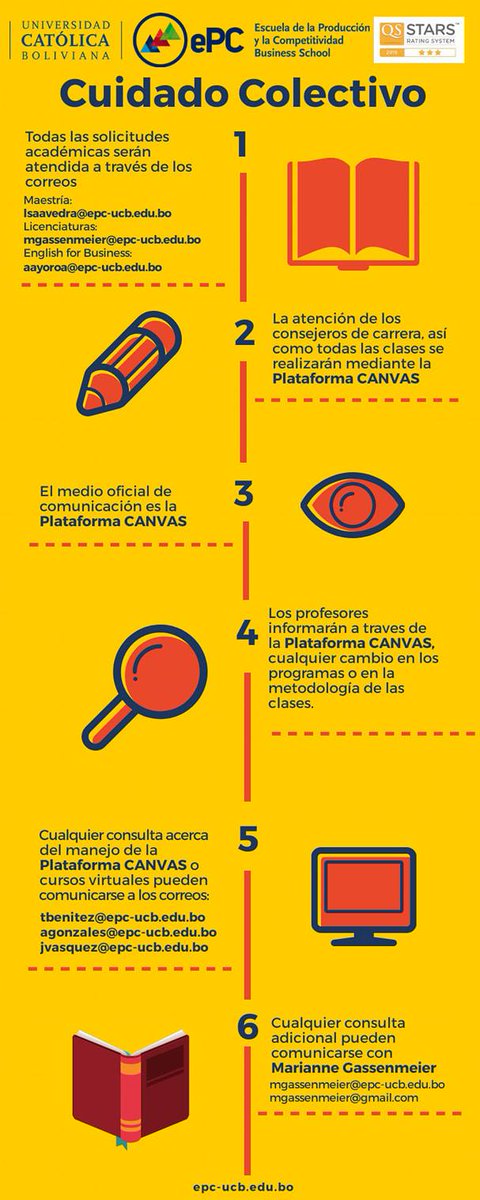 ePC_UCB's tweet photo. Ante la coyuntura, la #ePC se traslada a la Nube Virtual, realizamos nuestras clases a través de #CANVAS
Si necesitas colaboración o tienes alguna pregunta, te dejamos estos lineamientos.
#FamiliaePC demostremos fortaleza y resiliencia!!!
#QuédateEnCasa #ePCVirtual #ePCInnovadora https://t.co/3uPECdJKAc