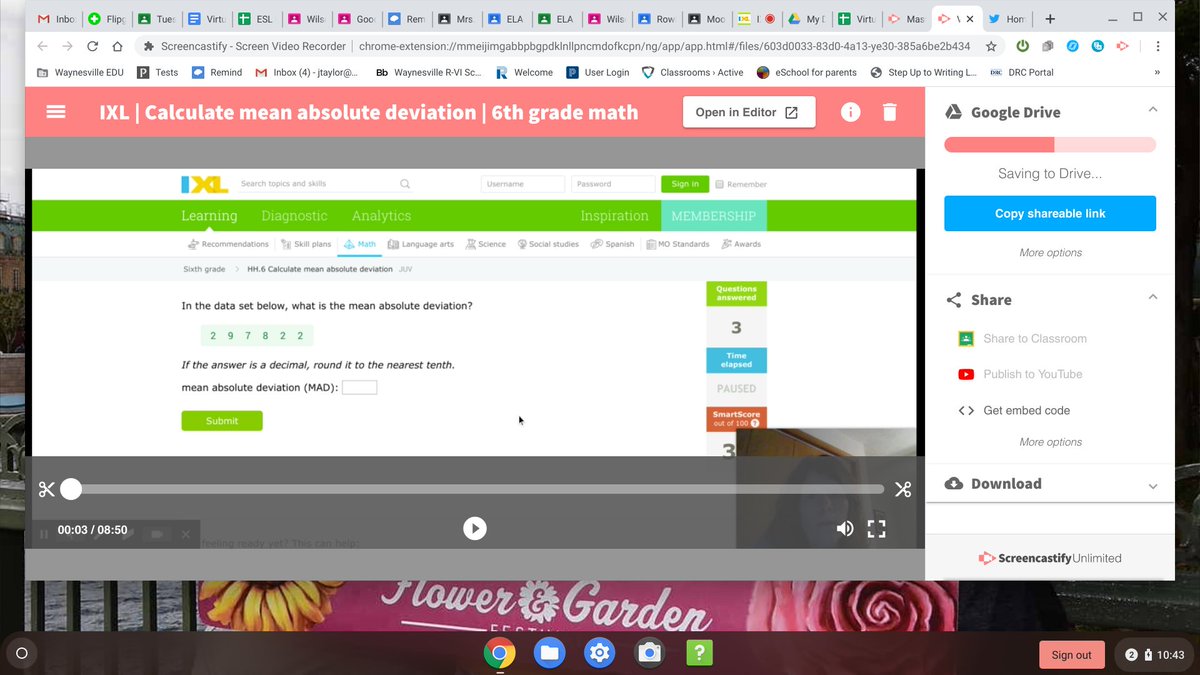 MrsTayl07925275's tweet photo. Thank you Screencastify, I just did my first video lesson that I can share with my students.
#WSGCRocks #WaynesvilleElls https://t.co/RD5YEId1DK