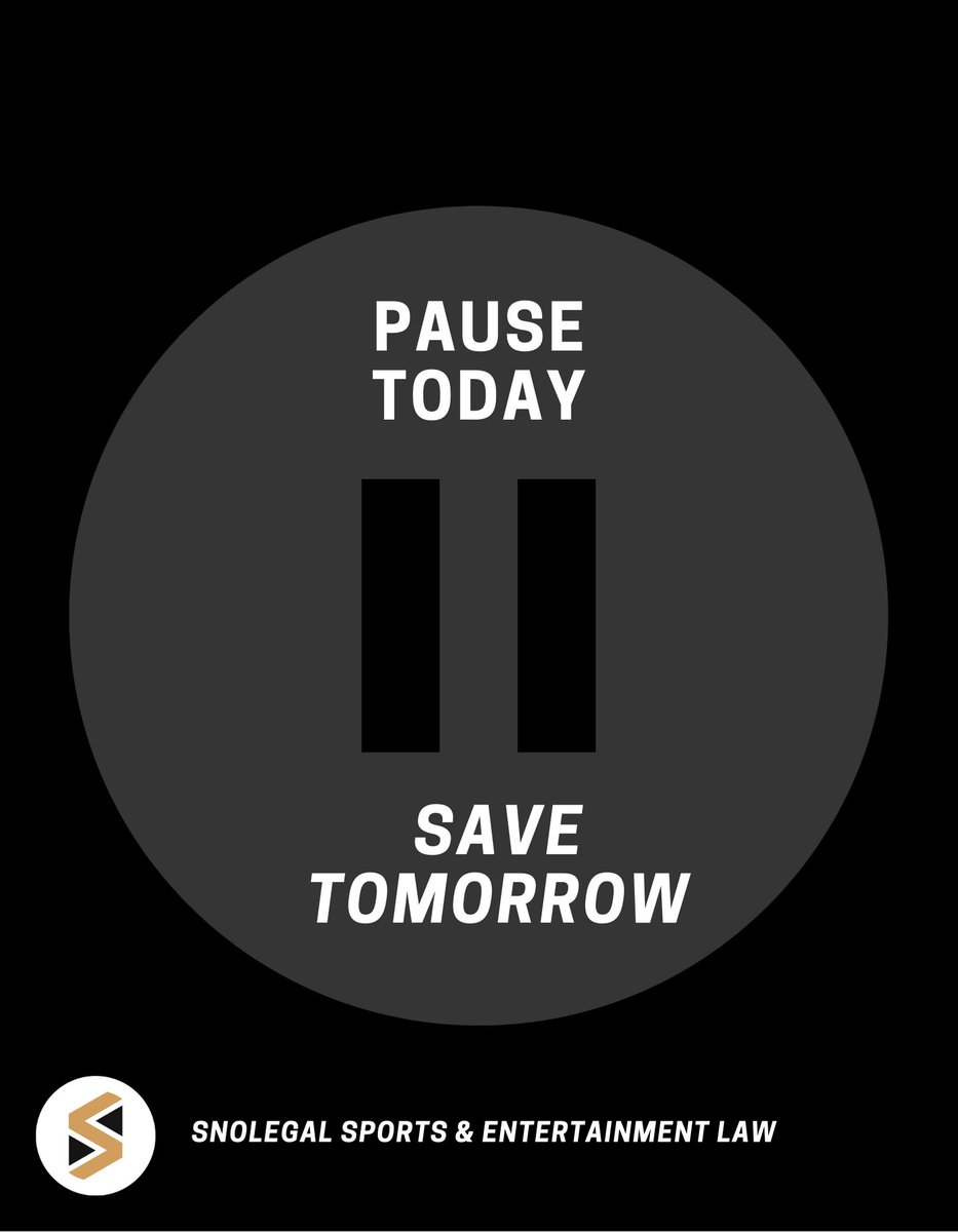 SnoLegal's tweet image. #PauseMode with us means spreading positive vibes 😎
Join us for the next episode of the #SportsLawSafari dropping tomorrow evening. @Snolegal will take you through career assessment framework that'll help you shape your career to suit your unique strengths, skills &amp;amp; vision.