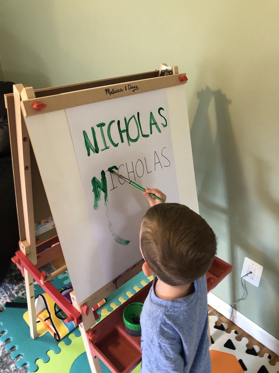 Here are more center ideas for this week. Some of the ideas came from Pinterest and various social media. Nicky really likes the cardboard road and my dog likes the reading tent 🤣 Enjoy and feel free to message me with any questions!