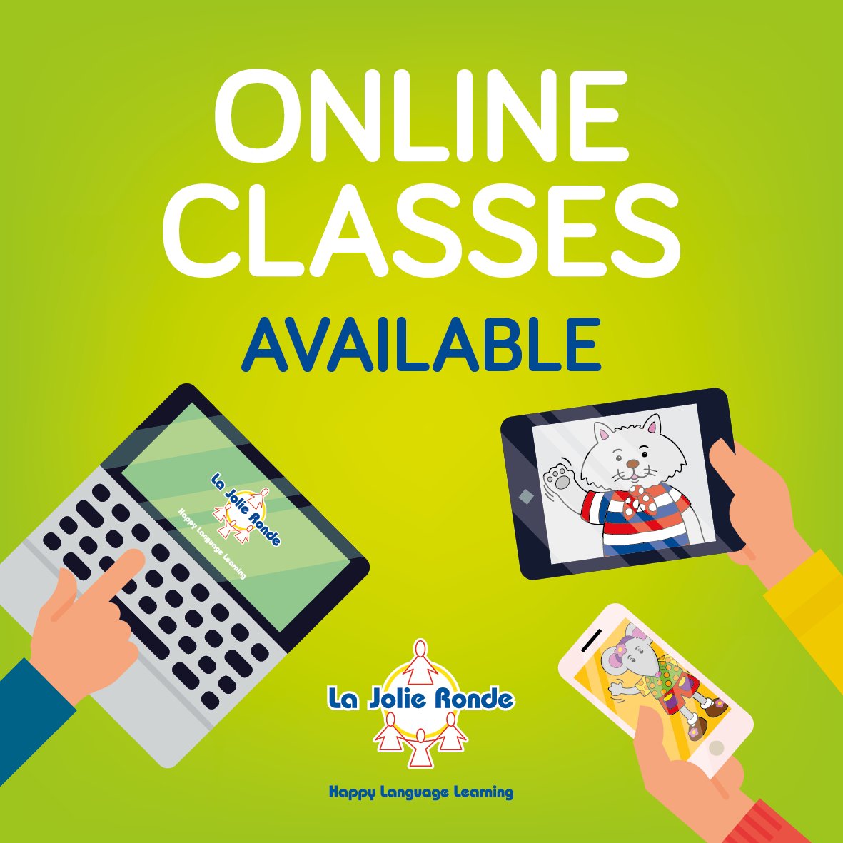 LaJolieRondeLtd's tweet photo. @WhatsOn4KidsUK @TheStringsClub @BilinguaSing @toddlerfunlearn @SKITMAG @bloomclasses @ARTventurers @creationstation @ActivateCamps 🇫🇷🇪🇸Schools Out But The Learning Doesn’t Stop for @LaJolieRondeLtd 💪 

Our ONLINE classes are now LIVE!!
✅ To receive a copy of your Licensee or Tutor's weekly online class timetable, then simply contact them here:
UK https://t.co/qDv4gOd20i
Ireland https://t.co/mUbclANRvD https://t.co/vZLWWAtpP5