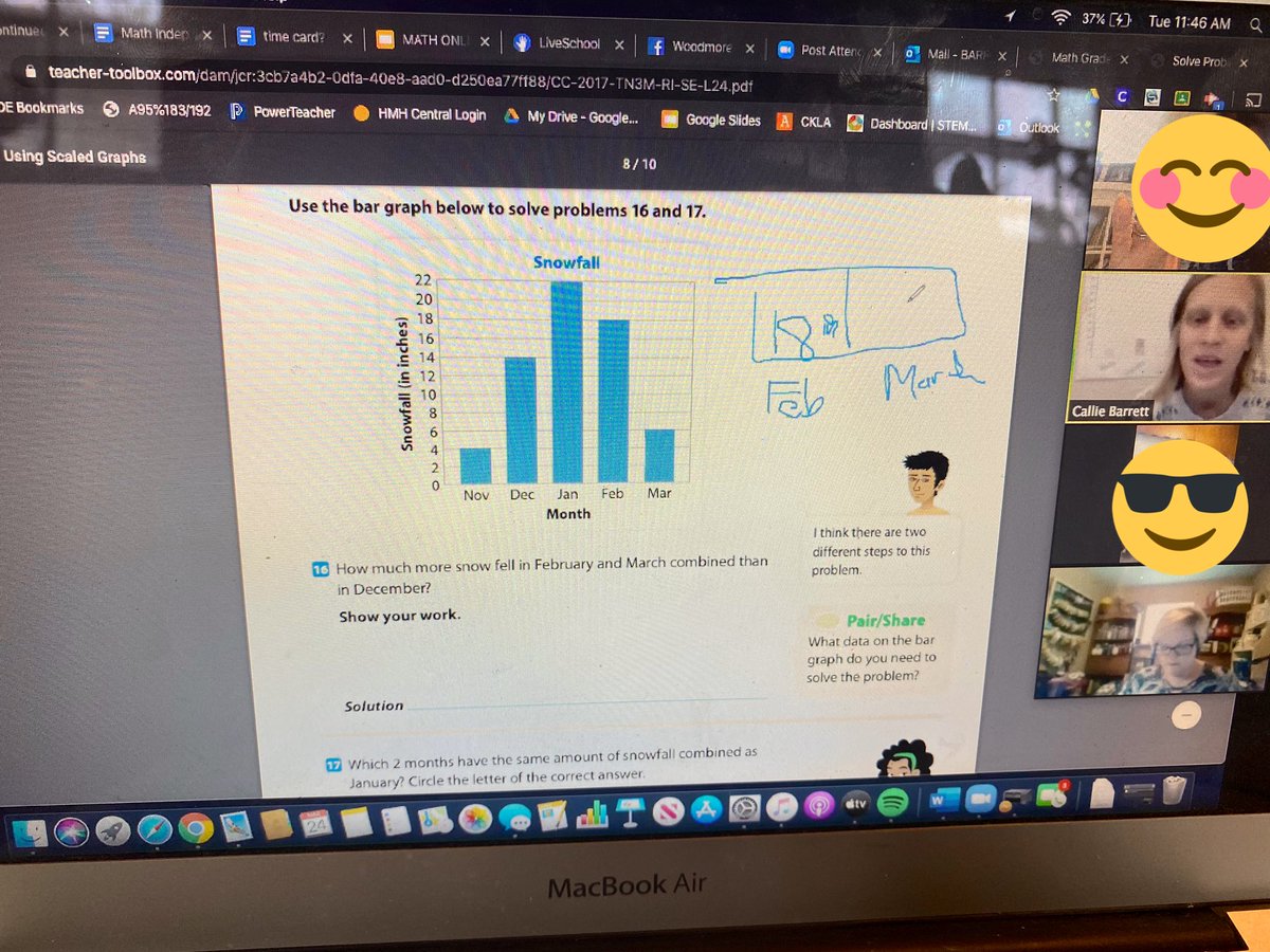 WoodmoreEagles's tweet photo. Purposeful math lessons still happening! #BetterTogether #HCSContinuedLearning #HCS_Math https://t.co/PItGqc8xu0