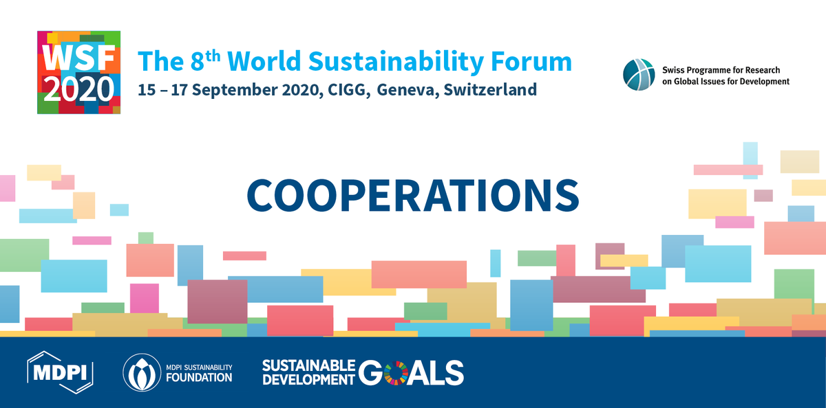 MDPI_Foundation's tweet photo. We are pleased to announce that @r4d_programme is partnering with #WSF2020!
#WorldSustForum2020 will be held from 15-17 September 2020.
Members of Cooperators will receive a 20% discount on registration fees.
https://t.co/pVxMaFbDiA
#WSWGeneva #SDGs #Cooperations https://t.co/Ap71OliNFh