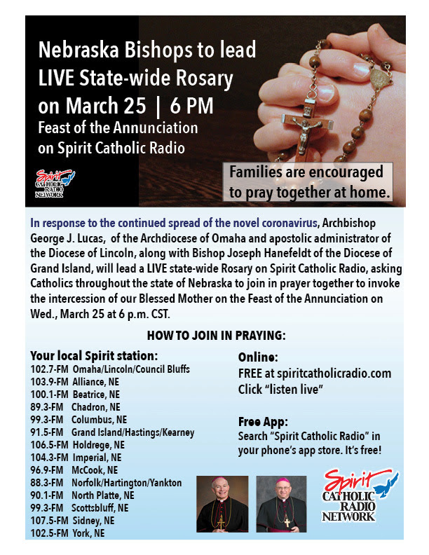 grosscatholic's tweet photo. Join the statewide rosary on March 25th, the Feast of the Annunciation! #MariaDuce https://t.co/mMdVSnGylc