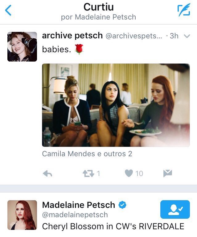 it was like one of the first posts of that account and she noticed it already. i was so happy, i literally told everyone.(you can tell by the screenshot how old this is)