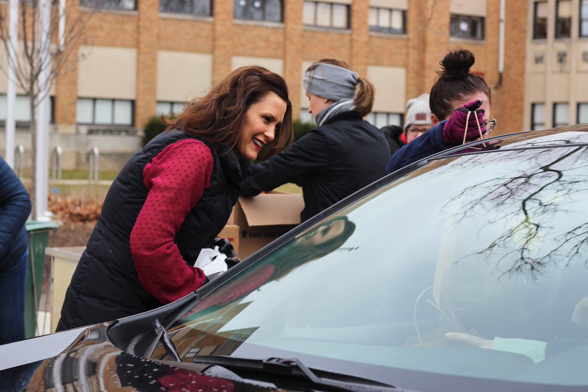 I’ve always said our state is an extraordinary place to live because of those who call it home, and you’re proving that to be true.

Michiganders are tough.
Michiganders care about their neighbors.
Michiganders step up and lead.

We’re going to get through this together.