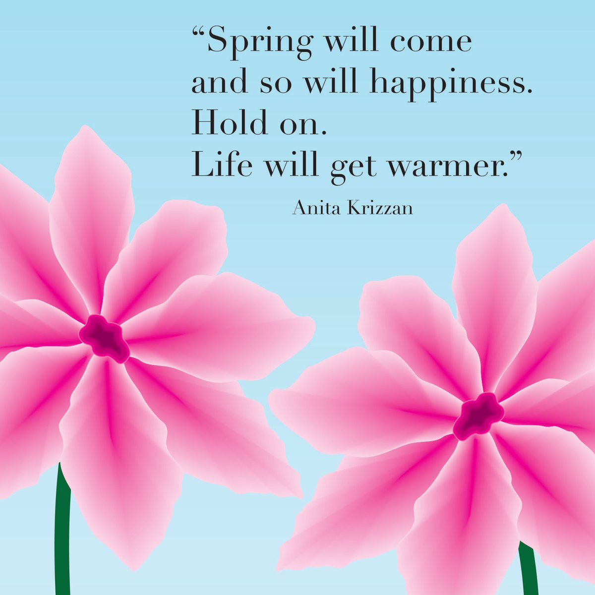 Wishing you warmth and happiness today. #spring #happy #warmth #happiness #tuesday #staystrong #staypositive
