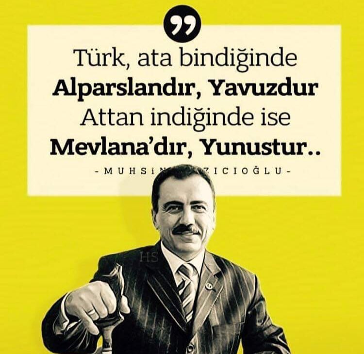 "Ey Sonsuzluğun Sahibi, Sana ulaşmak istiyorum
Durun kapanmayın pencerelerim...
Güneşimi kapatmayın | Beton çok soğuk, üşüyorum"

Vefatının 11. senesinde Muhsin Başkan’a Allah’tan (cc) Rahmet diliyorum... #MuhsinYazıcıoğlu

Koca Reisim Mekanı Cennet olsun...