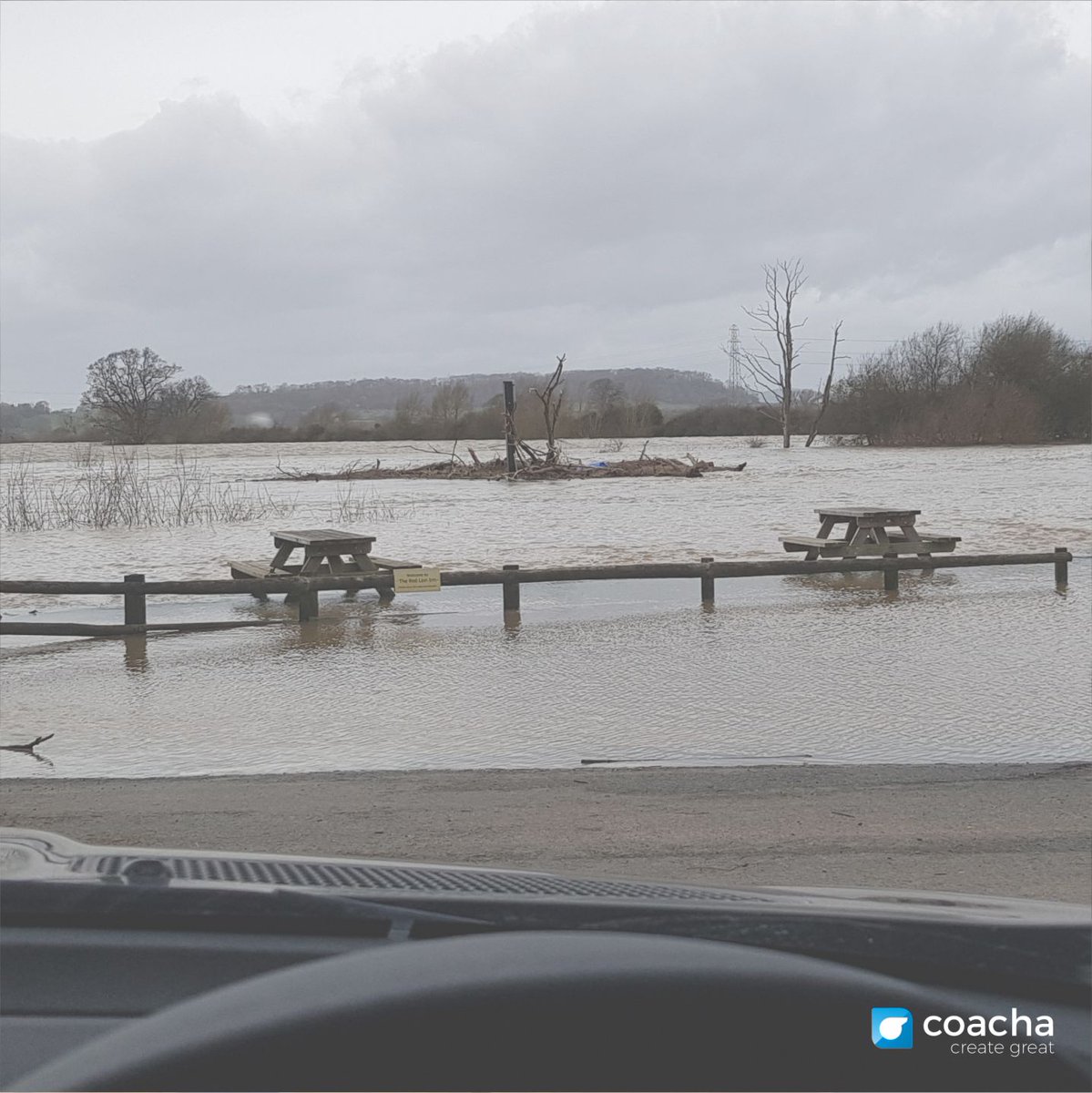 CoachaSoftware's tweet image. Well that's our team picnic cancelled then... 💧 Hoping all our clubs &amp;amp; their members weren't too affected by the UK flooding!