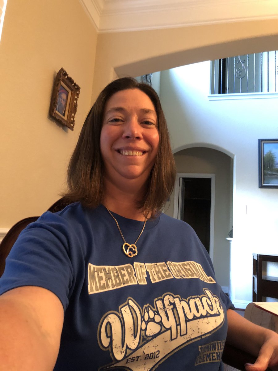 My “oldie but goodie” retro TWE spirit shirt!!  Hang in there, Wolfpack! #twepride #twehowl <a href="/twehowl/">Tom Wilson Elementary</a>