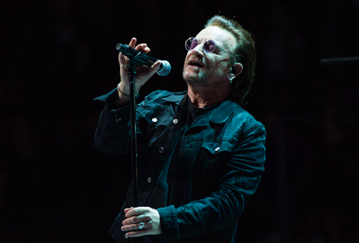 A week after dropping a ballad for Italy, Bono has expanded the song into "Sing for Life," featuring Will.i.am, Jennifer Hudson and Yoshiki rol.st/2WCrlxf
