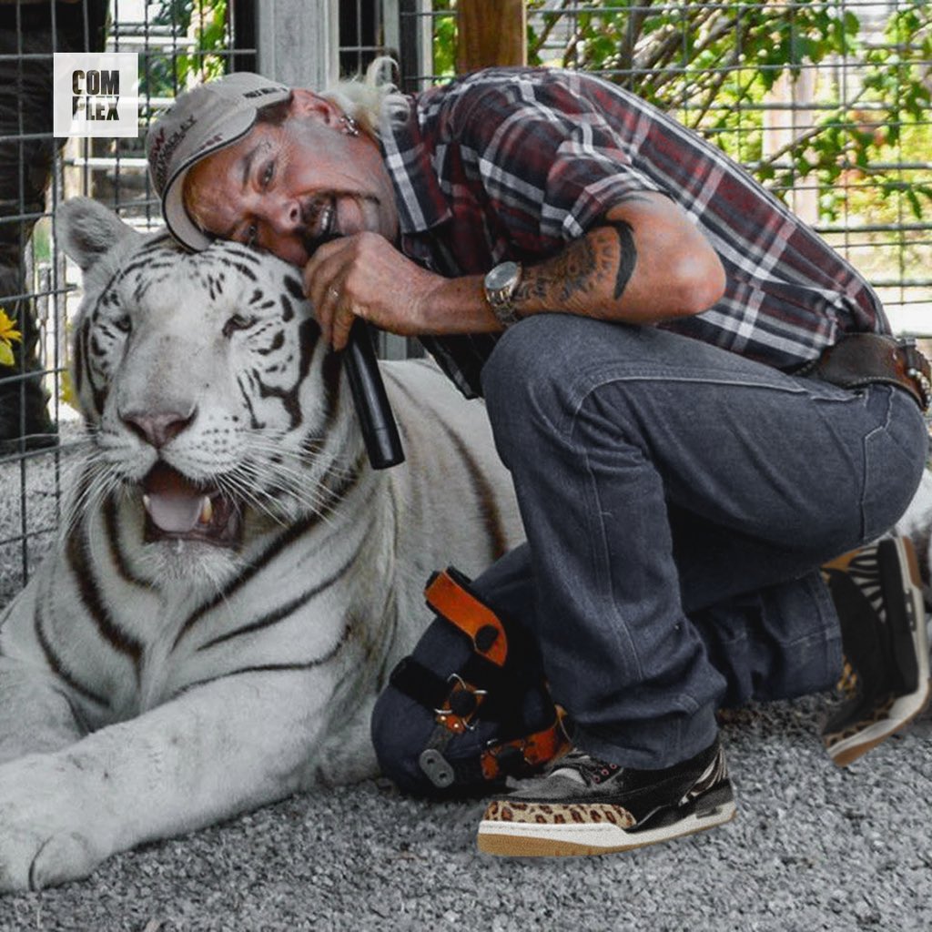 Joe Exotic” Jordan IIIs 