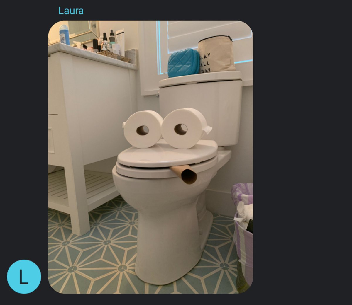 My sister has lost her mind.