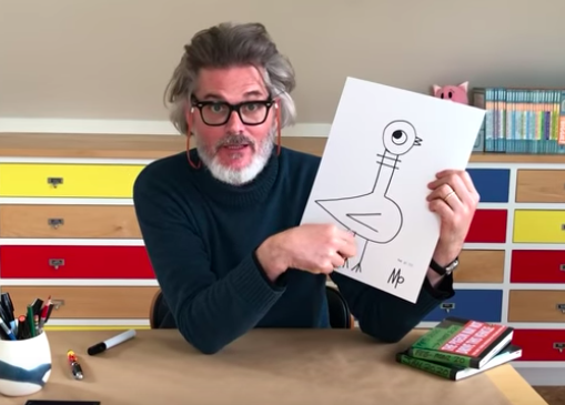 JamesTdsb's tweet photo. Kinders &amp; Grade 1s: The 2 authors whose books you've borrowed from the library most often this year are Mo Willems and Robert Munsch. How would you like to have a draw-along with Mo Willems (Don't Let the Pigeon Drive the Bus, Gerald &amp; Piggie)? https://t.co/kFvS8bMvwC @TDSB_KEW https://t.co/tV0ZbIs3c7