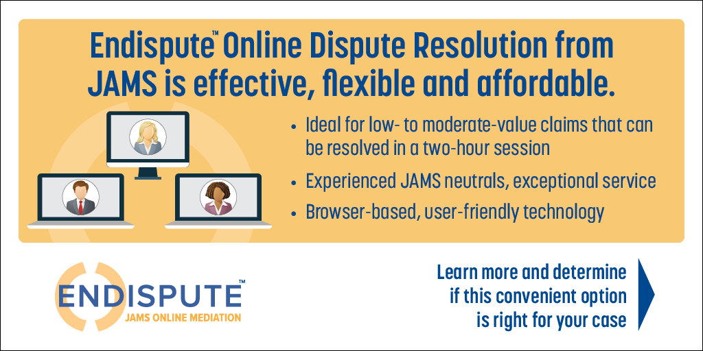 JAMS on Twitter "Looking for effective, userfriendly online dispute