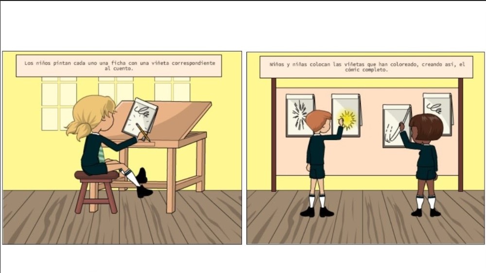 TICenInfantil's tweet photo. ¿Quieres echarle un vistazo a nuestro cómic? Una bonita propuesta para trabajar los Objetivos de Desarrollo Sostenible ♻️. (2ª parte) https://t.co/SZIfqH7zQ6