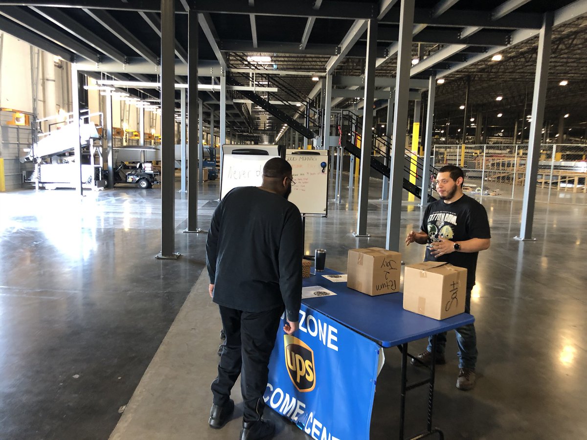 Front door activity 3/24. Never double your risks in lifting.