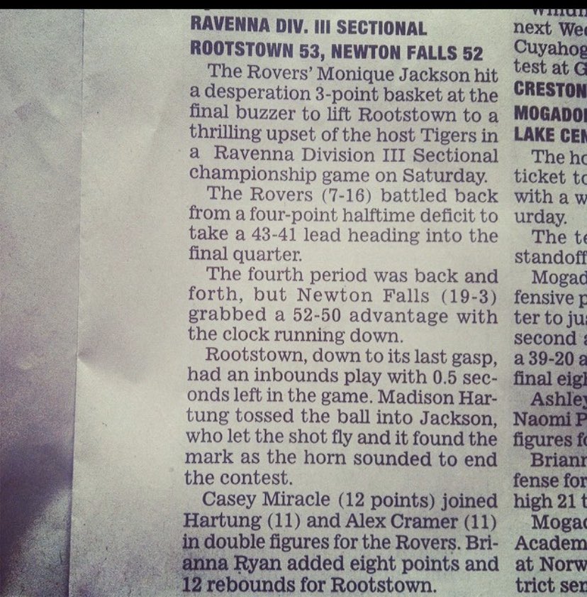 brianaryan22's tweet photo. @Tom_Nader First round of tournaments in 2014, beat newton falls  (who was predicted to make it to states) with .5 seconds left! Will never forget https://t.co/aR35s4BSZU