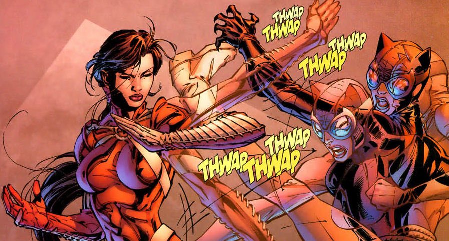 Day 24: LADY SHIVA!!! the deadliest assassin in the DC Universe, Shiva has trained Batman and has also trained the third Robin, Tim Drake. Shiva's daughter, Cassandra Cain, would later become the second Batgirl. Can beat yours and your favorite hero’s ass.  #WomensHistoryMonth