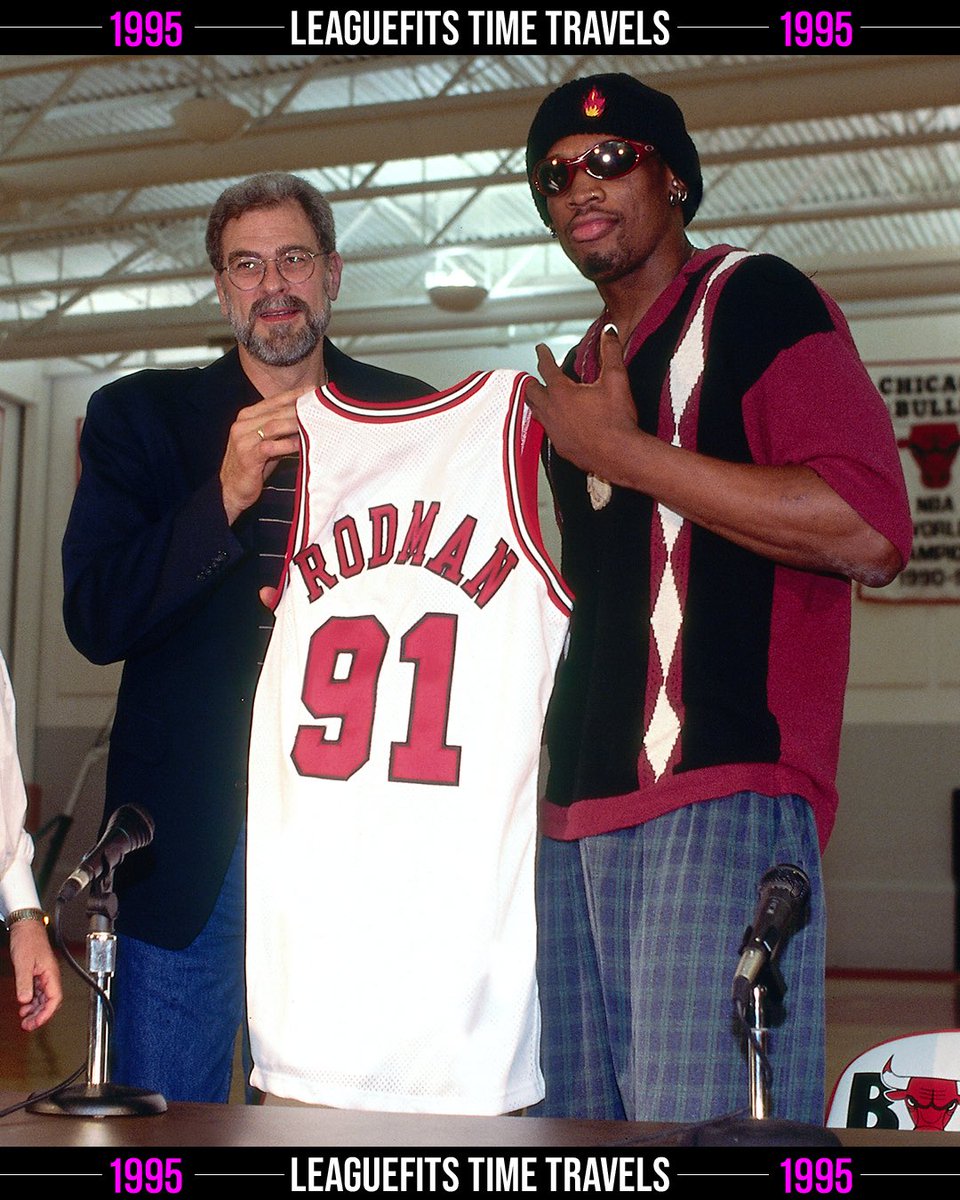 TIME TRAVELS ('95): this whole series was an excuse to post more dennis rodman photos.